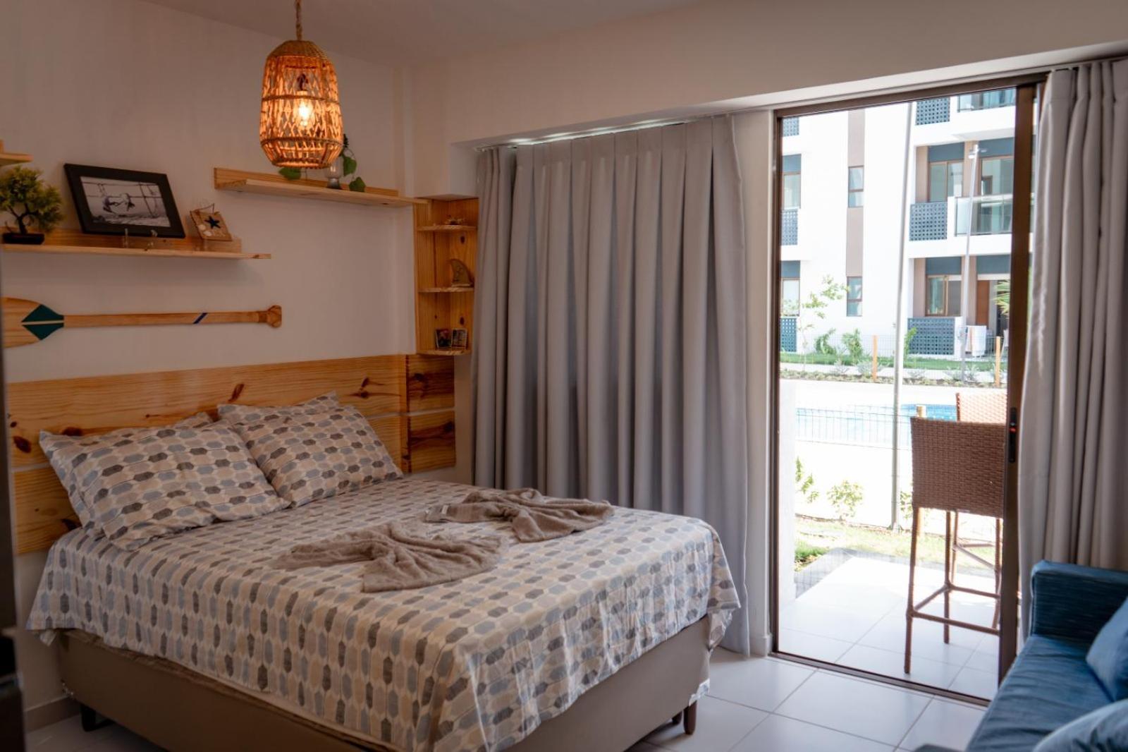 Porto De Galinhas- Flat Terreo Frente Piscinas- Muro Alto-b18 Apartamento *